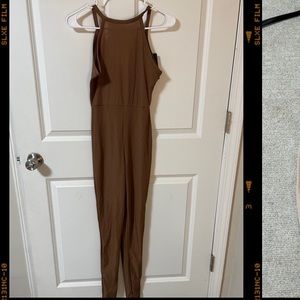 Brown Jumpsuit